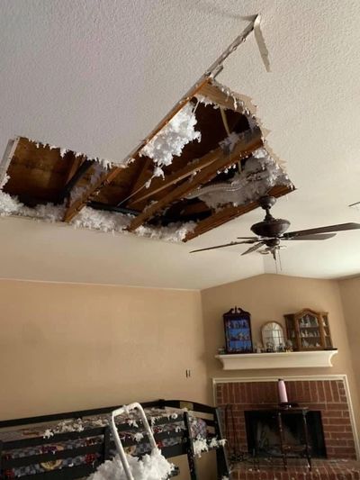 dallas fort worth pipe burst water damage insurance claim