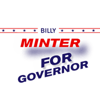 rEPUBLICAN Billy Minter For Governor of georgia