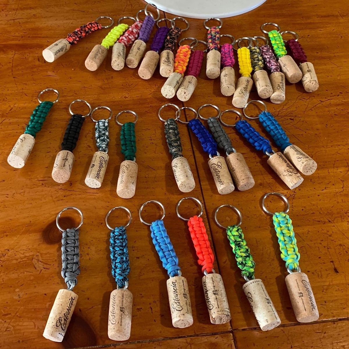 Cork Key Chains