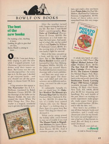 PRESS POTATO JOKES REVIEW IN MUPPET MAGAZINE