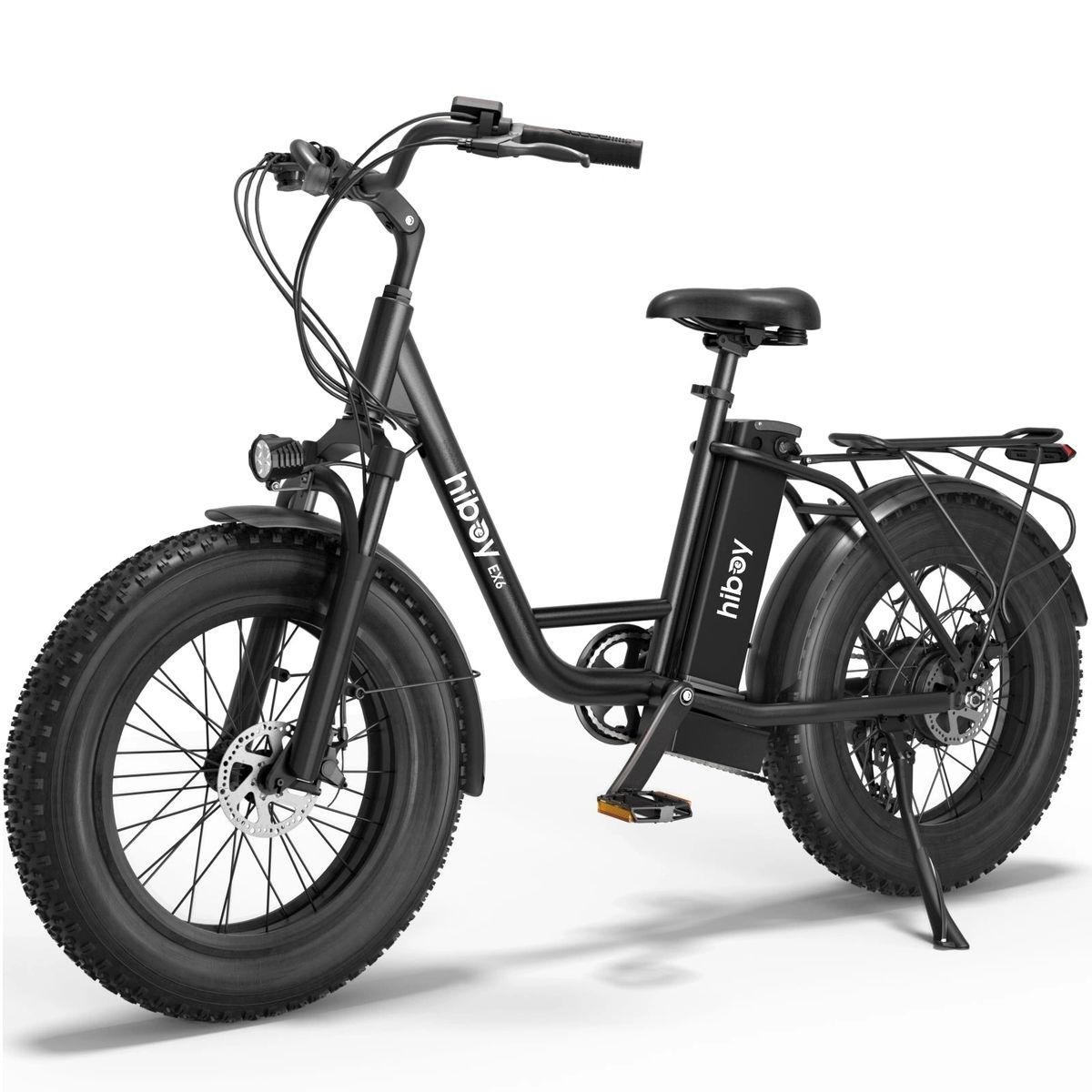 Hiboy EX6 Step-thru Fat Tire Electric Bike Black