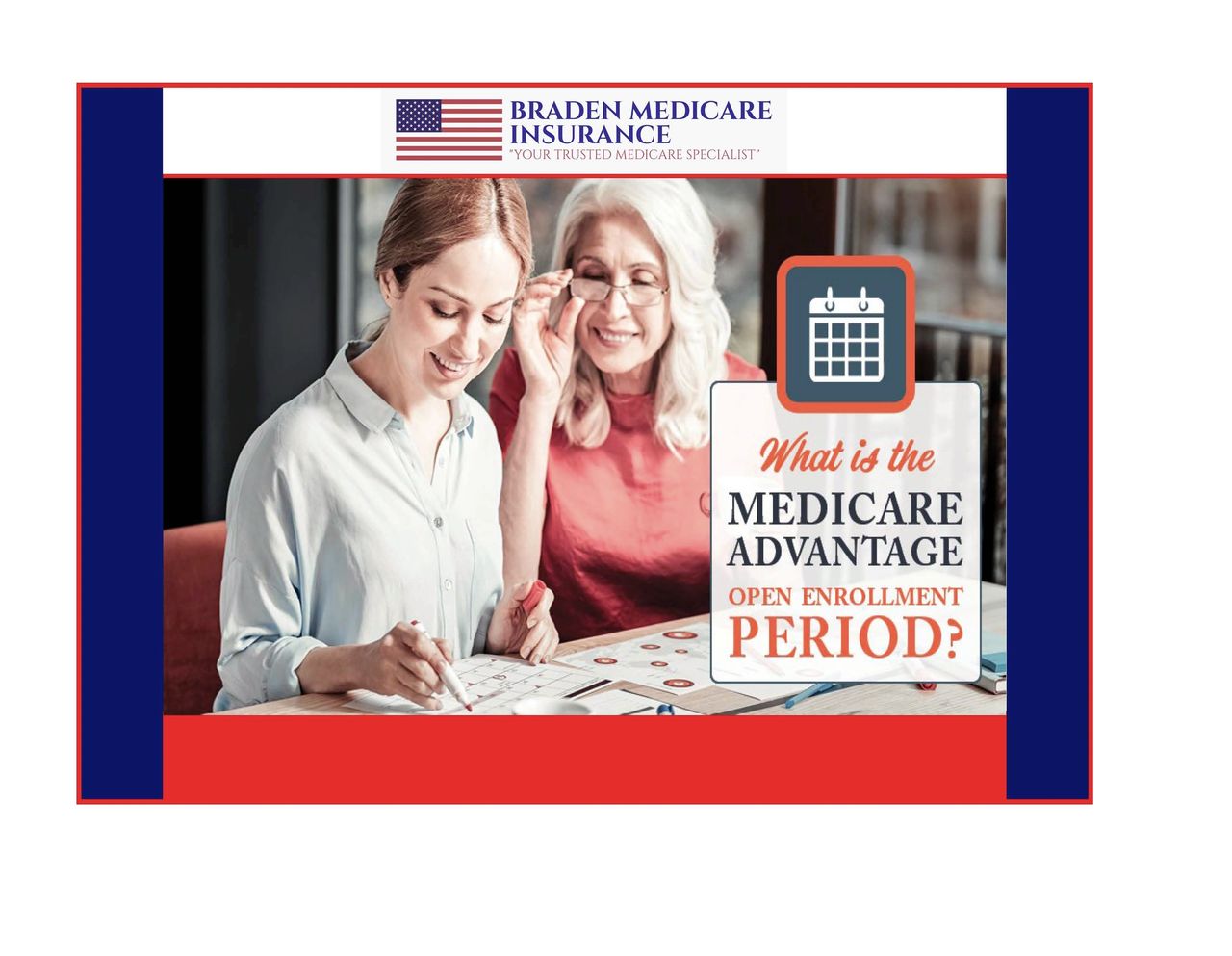 Medicare Advantage Open Enrollment Period Poster