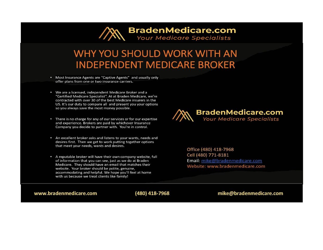 https://www.bradenmedicare.com, #Best Medicare Broker In Arizona, #Best Medicare Agent In Phoenix