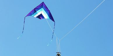 Camera flown by kite to remotely measure topography of dunes at Cape Lookout National Seashore, NC