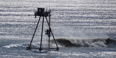 The Coastal Research Amphibious Buggy, a unique vehicle of the Field Research Facility in Duck NC.