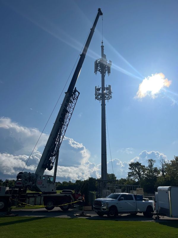cellphone tower, Crane, Mobile Welding