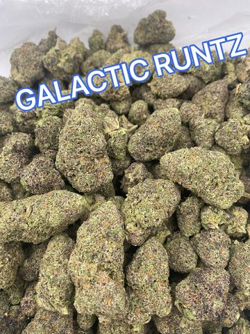 GALACTIC RUNTZ - INDICA 60/40 

1/2-$80
OZ-$140
2OZ-$270
QP-$450
HP-$700