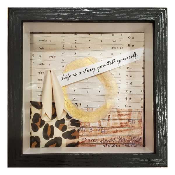 Fortune cookie  5x5 Quote ' Life is a story you tell yourself.'