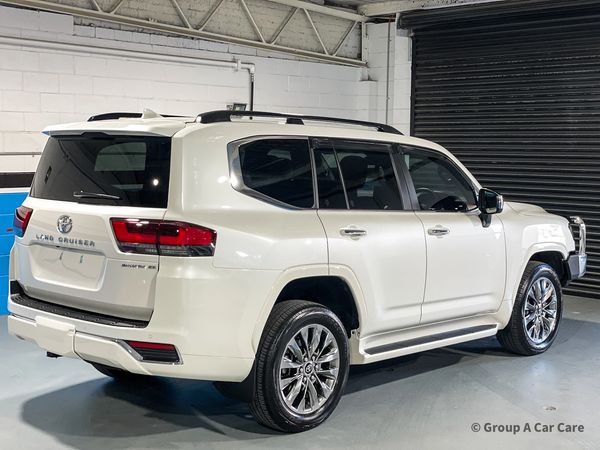 Toyota Landcruiser Sahara completed with new car ceramic paint protection