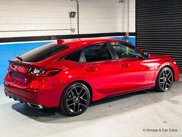 Honda Civic completed with our ceramic paint and glass protection package.