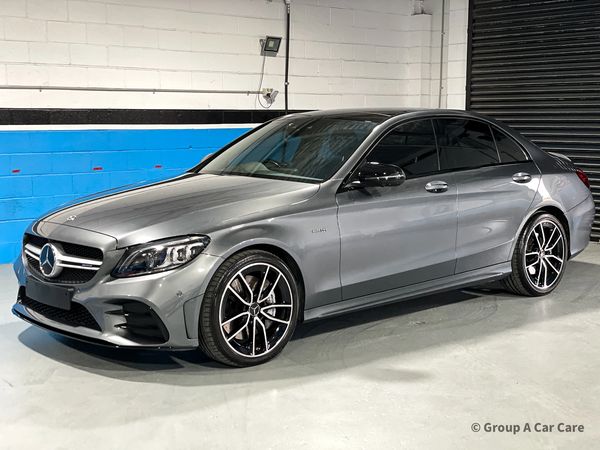 Mercedes GLA 45 protected with ceramic paint protection
