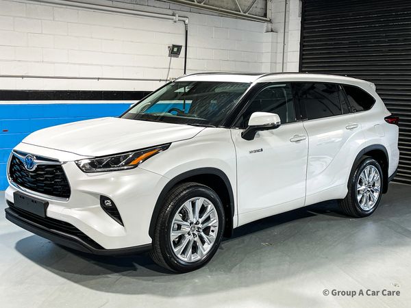 Toyota Kluger Hybrid completed with new car exterior ceramic paint protection