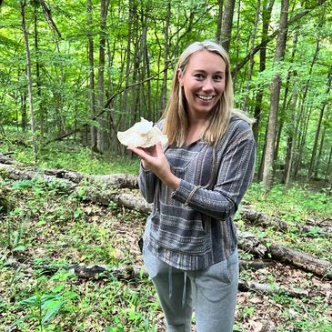 Foraging mushrooms