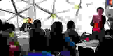 Kimberly Peeler-Allen training black women. 