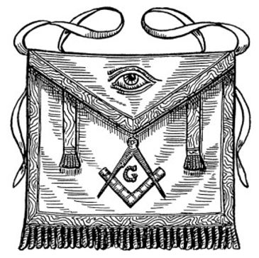 More noble than the Roman Eagle or the Golden Fleece, the Masonic apron is the badge of a Mason.