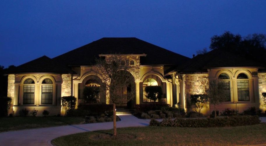 landscape lighting photo by Preferred Electric