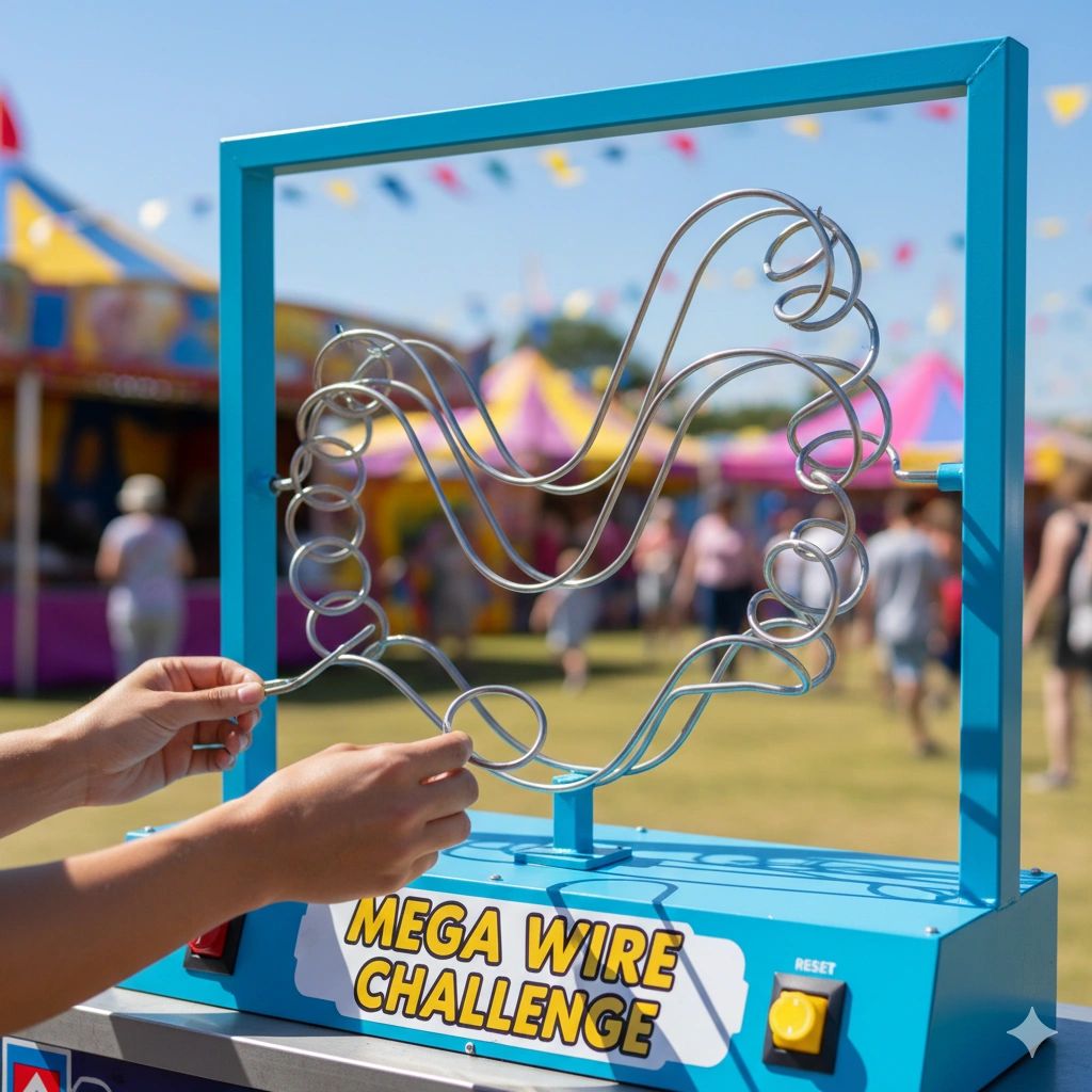 megawire or don't buzz the wire gane rental