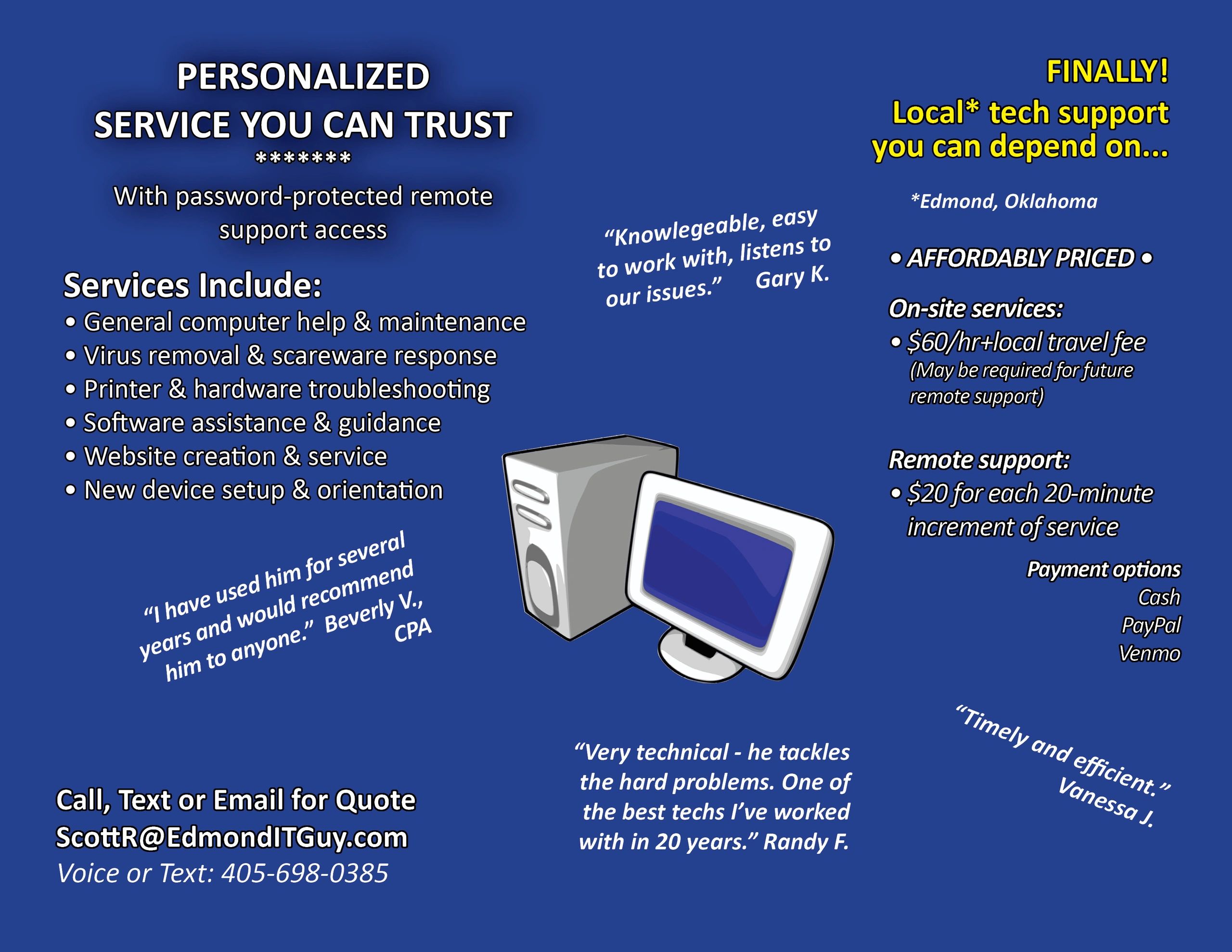 What We Offer