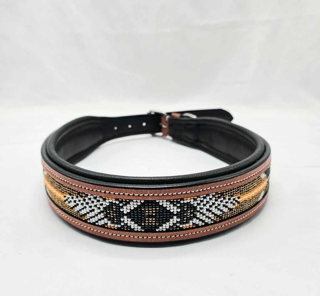 Unique Hand Beaded Dog Collars