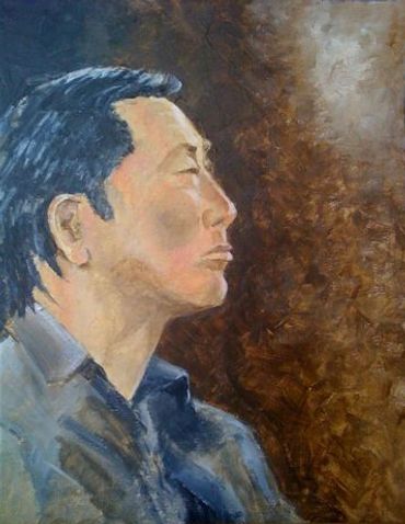 Man in Blue