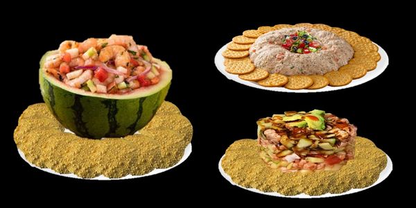 Ceviche Pescado
Ceviche Atun
Ceviche Salmón
Ceviche Camarón
Ceviche Vegetariano