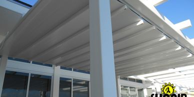 Tecnic under roof mount rainproof awning cover