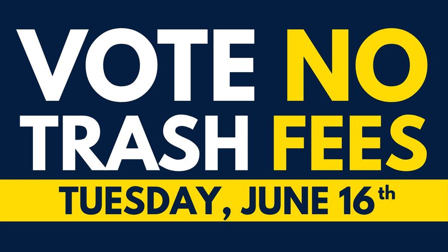 No Trash Fee Committee - Lexington, MA Special Election, Tuesday, June 16th