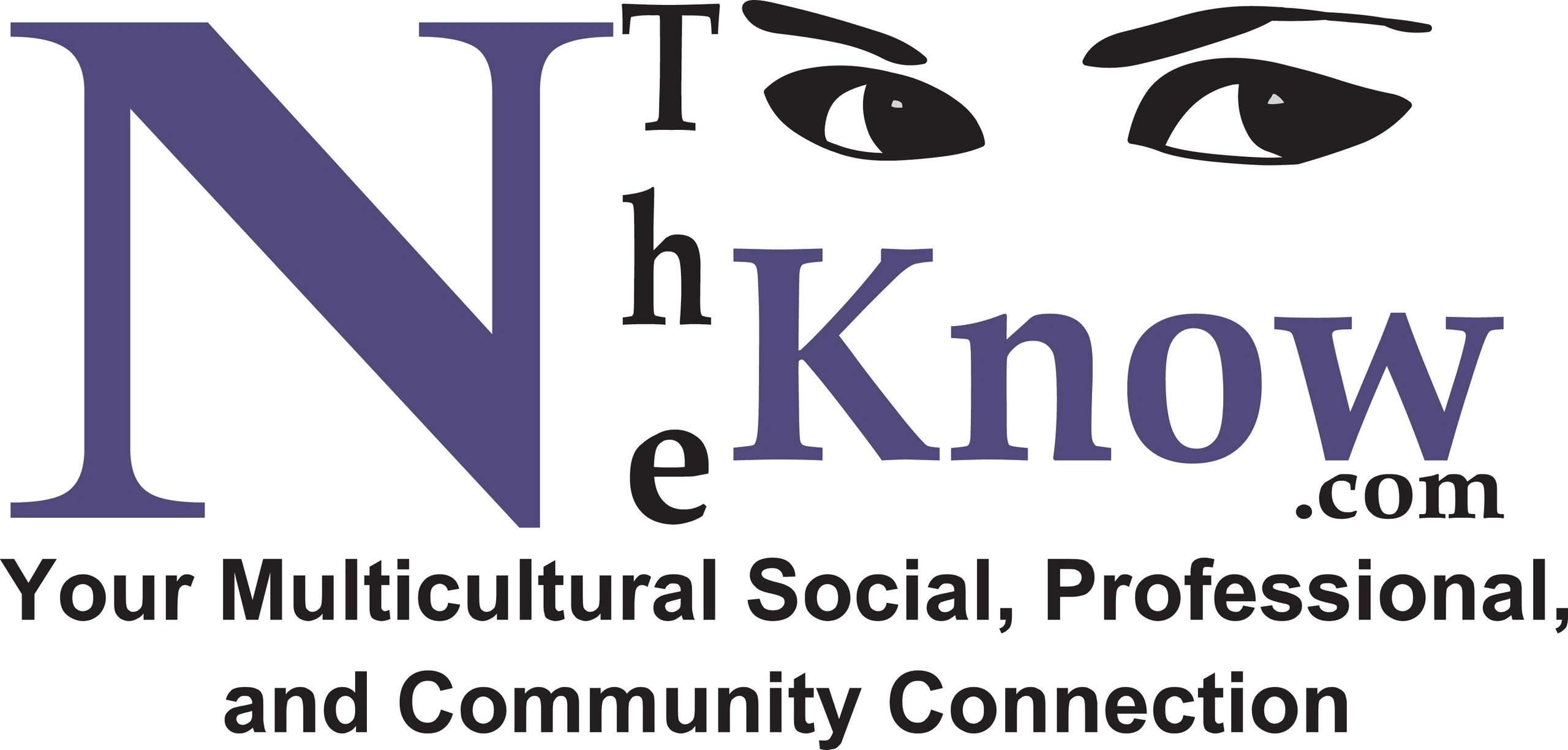 Logo for NTheKnow.com with eyes above the text.