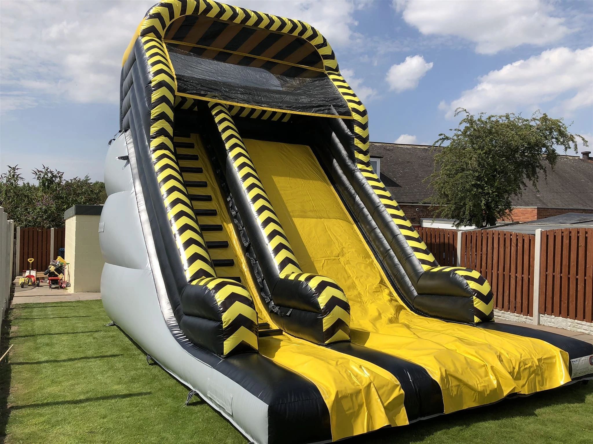 12ft Platform Hazard Super Slide