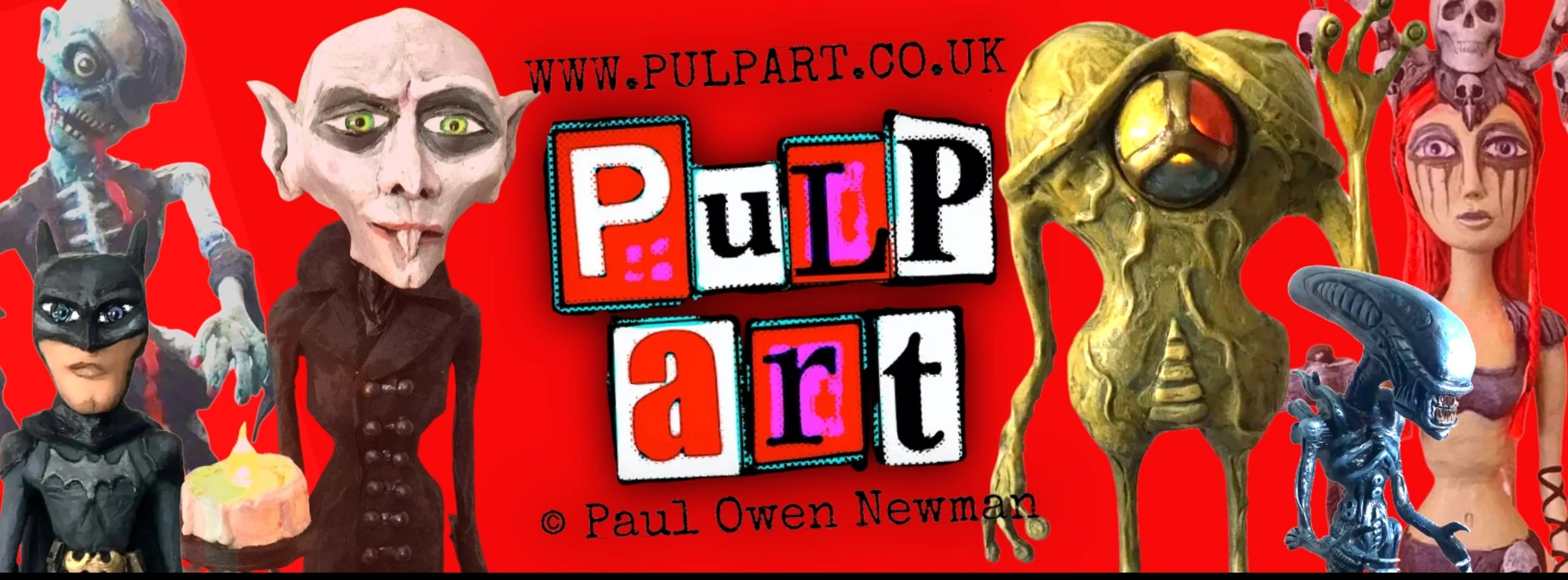 Pulp Art - Unique Pulp Figurines & Collectibles