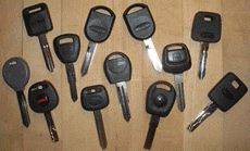 Common transponder keys that fit foreign and domestic cars