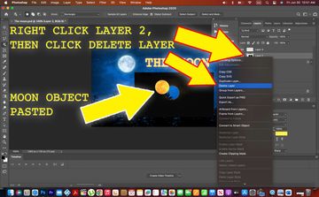 Adobe photoshop how to add and edit objects on template. (lesson 4)