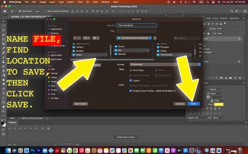 Adobe Photoshop how to save your 
youtube template. (lesson 4)