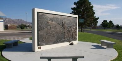 Company E Monument at the Delta Center in El Paso Texas