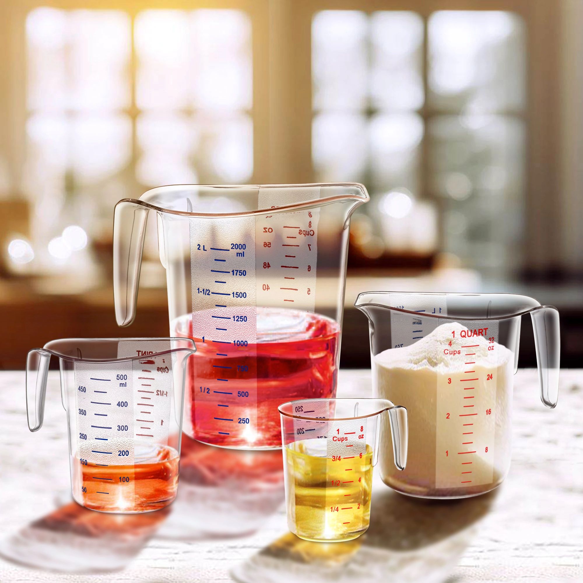 Amazing Abby Salatlöffel & Gabel Set – 6-teilig, Aus Hochwertigem Acryl, Elegantes Design