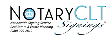 NotaryCLT: Mobile Notary Public 
Serving the Charlotte Metro 