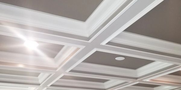 Coffered ceiling