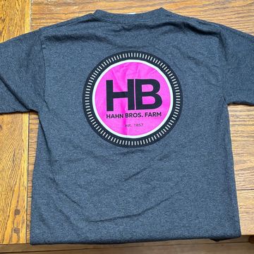 Hahn Bros. Farm t-shirt back