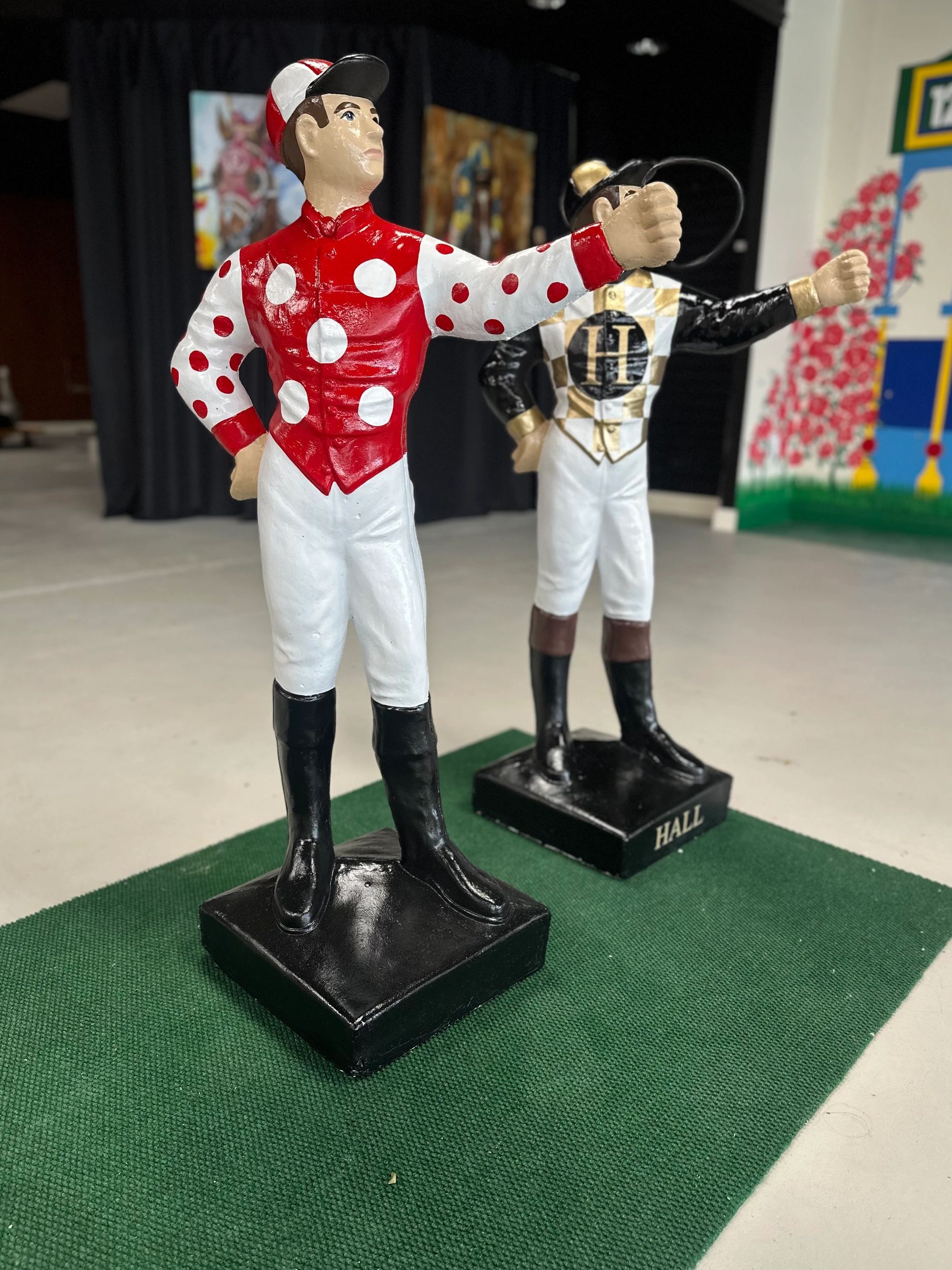 custom lawn jockey