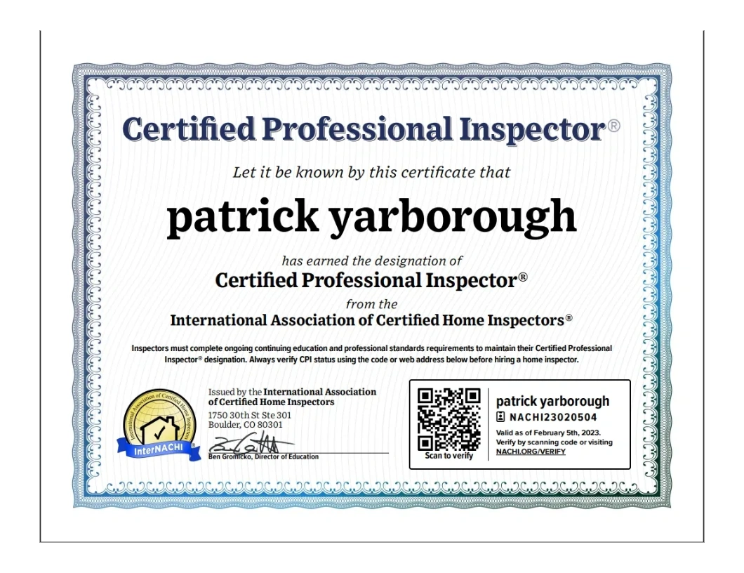 NACHI23020504 certified professional inspector