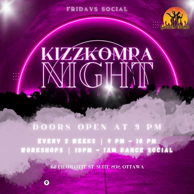 Kizzkompa social! Every Second Friday!! 