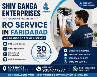 Best Ro service in faridabad by affordable prices 