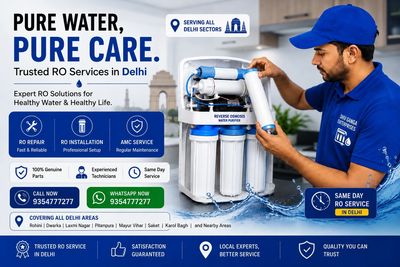 Best ro service in dwarka by professional Experts 