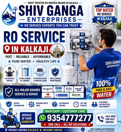 Affordable Trusted ro service in kalkaji in 30 min 