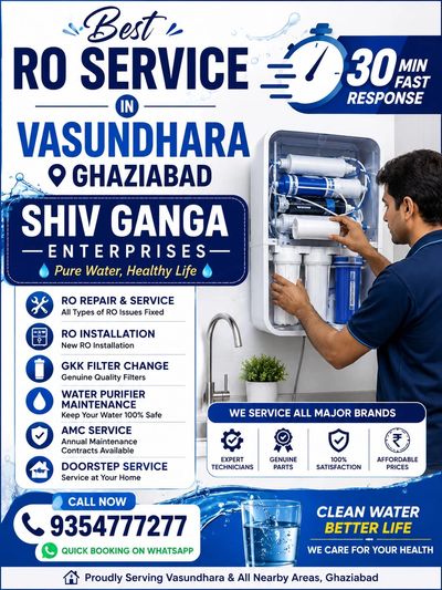 Ro service in vasundhra Ghaziabad within 30 Min 