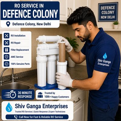 Best ro service in defence colony in 30 min support 