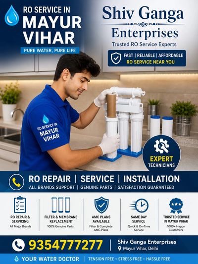 Ro service in mayur vihar best affordable 