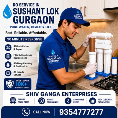Ro service in sushant lok Gurgaon affordable 