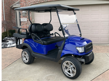 Club Car DS w/ Ruby Red Spartan Body 48 volt Frame Up Custom Build