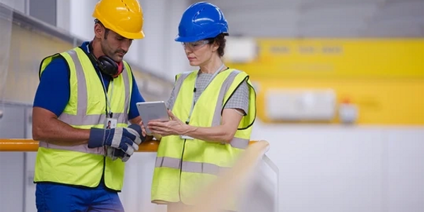 A TrainSafe-UK instructor teaching on a Health and Safety course in the UK